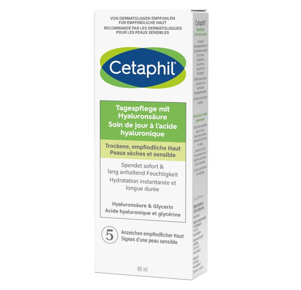 CETAPHIL soin de jour acide hyaluronique 88 ml