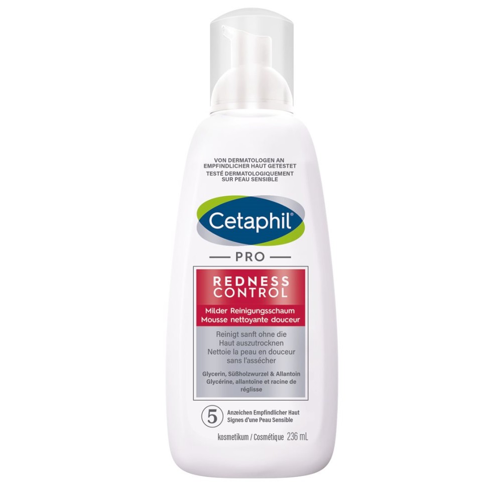 CETAPHIL PRO REDNESS CONTROL mousse nettoy 236 ml