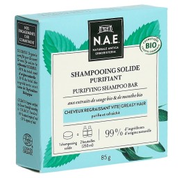 N.A.E. Solid Soap shampooing cheveux gras 85 g
