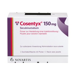 COSENTYX subst sèche 150 mg flac