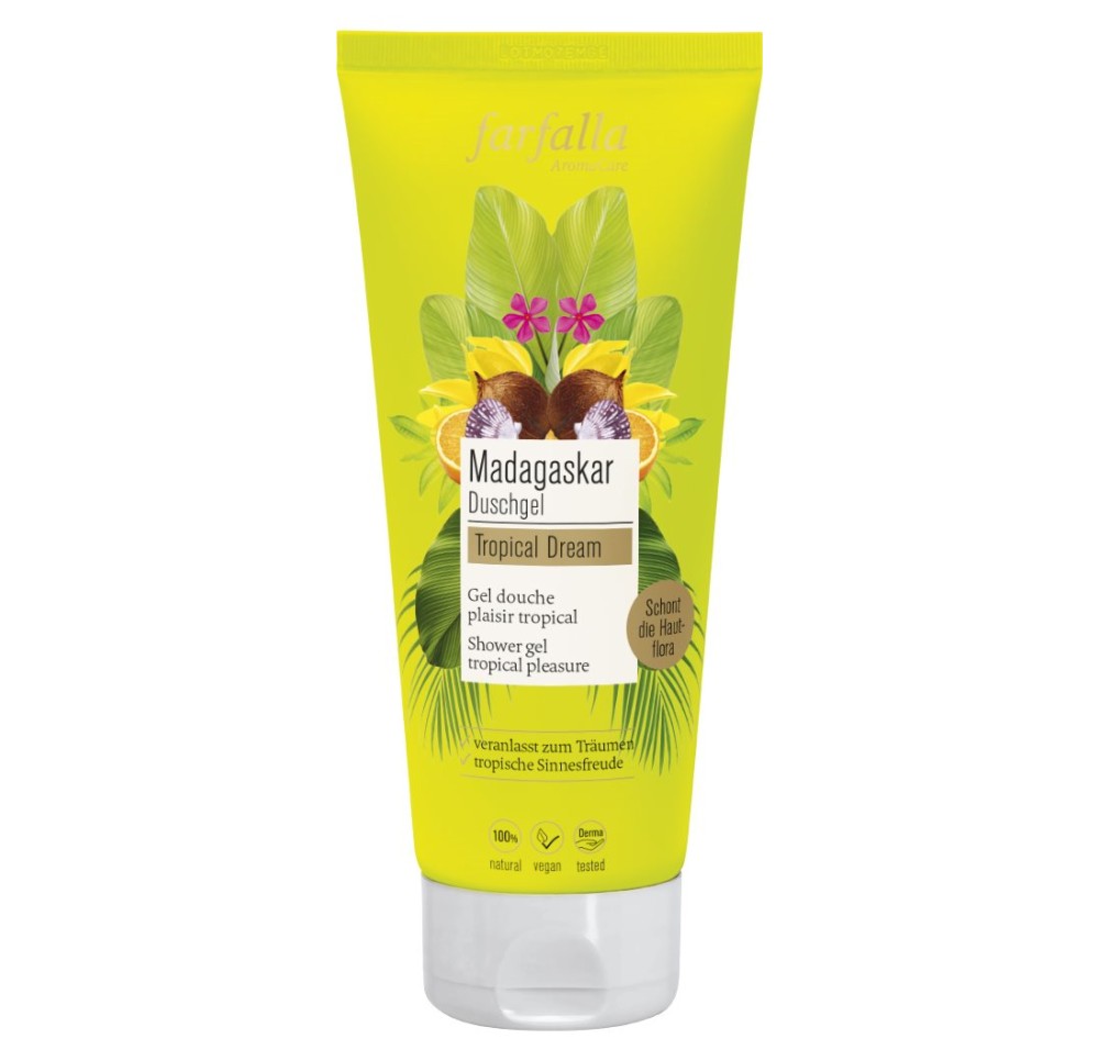 FARFALLA Gel douche Madagascar tb 200 ml FARFALLA Gel douche Madagascar tb 200 ml