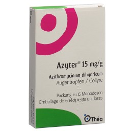 AZYTER gtt opht 15 mg/g 6 unidos 0.25 g
