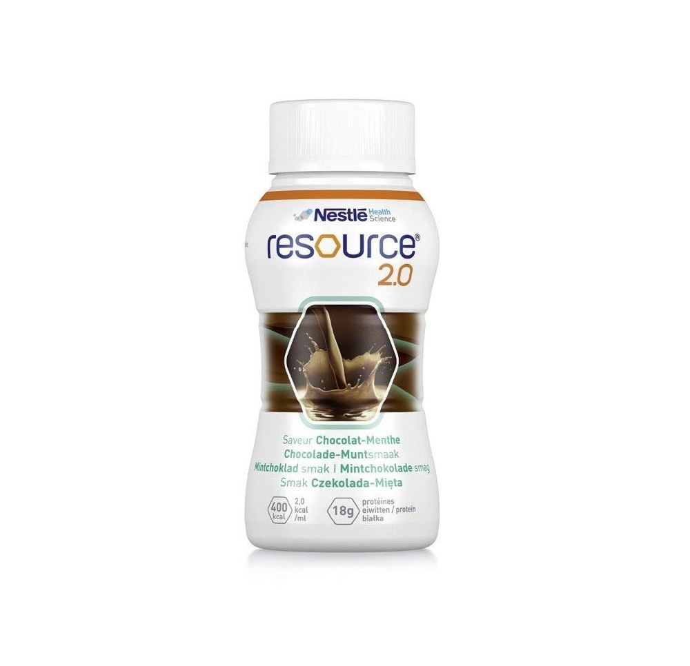 RESOURCE 2.0 chocolat menthe 24 x 200 ml