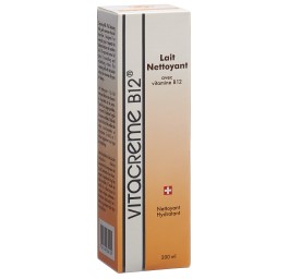 VITACREME B12 lait nettoyant fl 200 ml