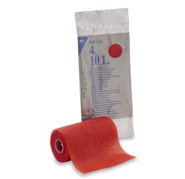 3M scotchcast softcast 10cmx3.65m rouge 10 pce
