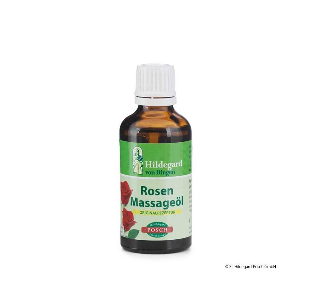 HILDEGARD POSCH huile de massage à rose 50 ml