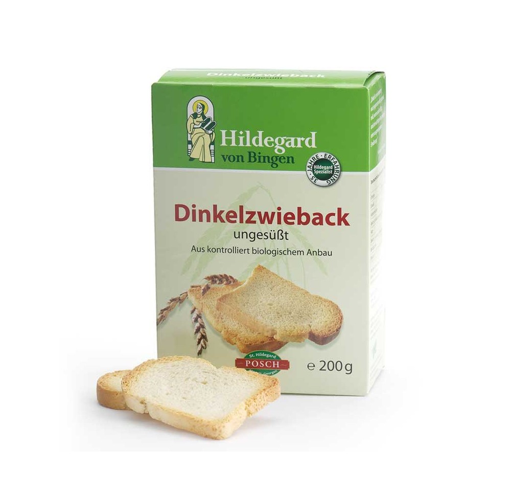 HILDEGARD POSCH biscotte d'épeautre bio 200 g