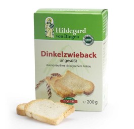HILDEGARD POSCH biscotte d'épeautre bio 200 g