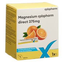 MAGNESIUM AXAPHARM direct sticks 375 mg 50 pce