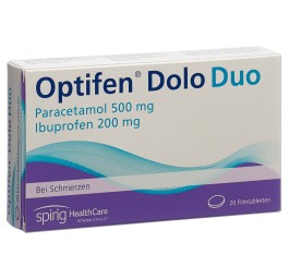 OPTIFEN Dolo Duo cpr pell 500 mg/200 mg 20 pce