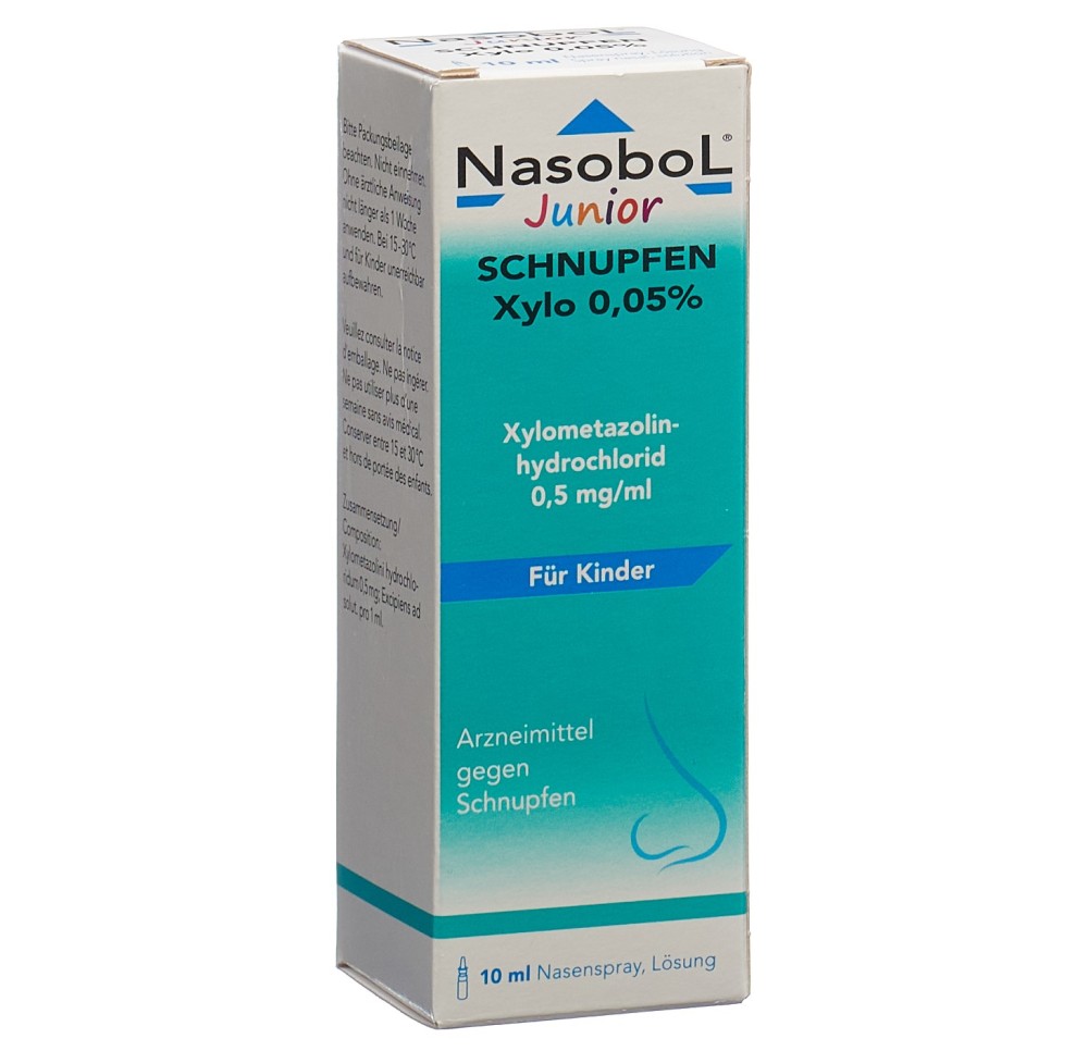 NASOBOL Junior rhume Xylo 0.05 % fl 10 ml NASOBOL Junior rhume Xylo 0.05 % fl 10 ml