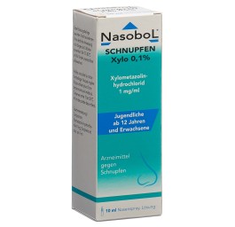 NASOBOL rhume Xylo spray nasal 0.1 % fl 10 ml