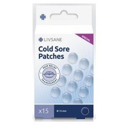 LIVSANE patchs pour bouton de fièvre 15 pce