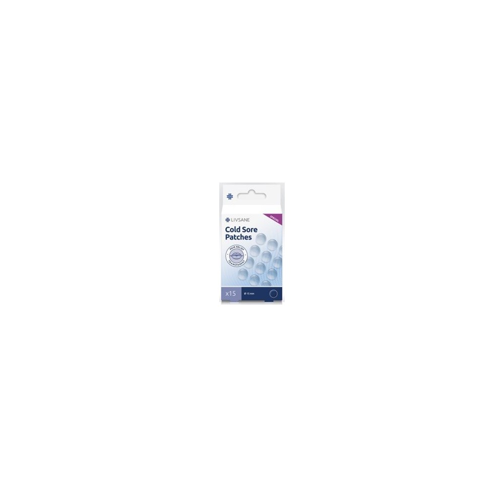LIVSANE patchs pour bouton de fièvre 15 pce LIVSANE patchs pour bouton de fièvre 15 pce