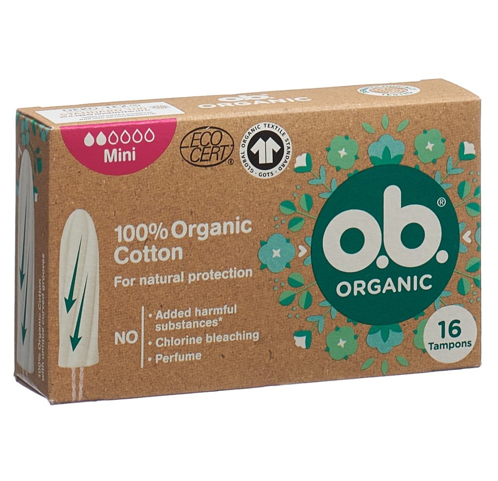 OB organic mini box 16 pce