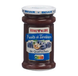 BEYER fruits à tartiner quetsches verre 245 g