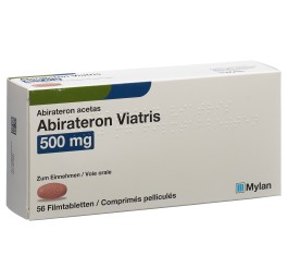 ABIRATERON Viatris cpr pell 500 mg 56 pce