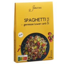 SHIRATAKI BOX Spaghetti Style s gluten 200 g