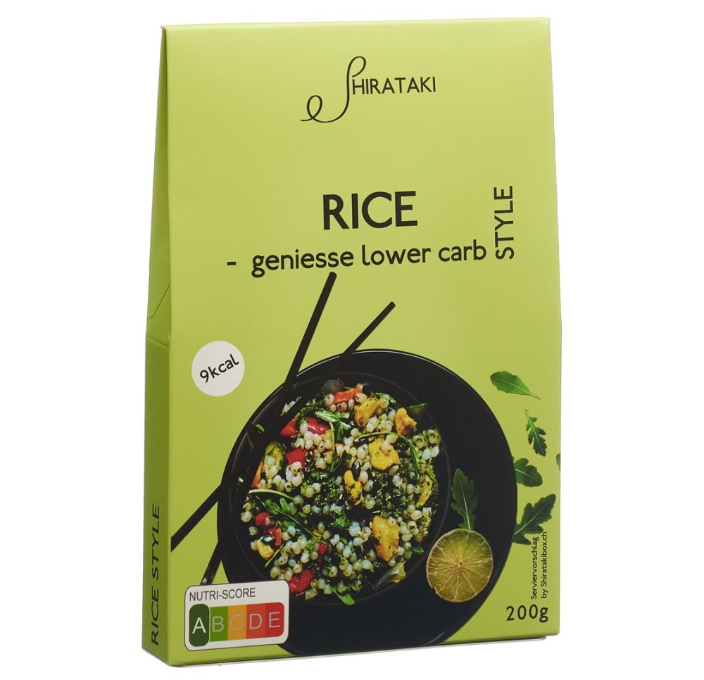 SHIRATAKI BOX Rice Style s gluten 200 g SHIRATAKI BOX Rice Style s gluten 200 g