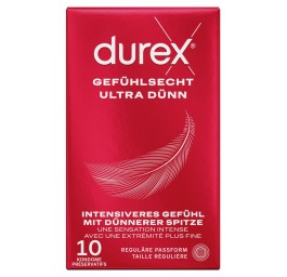 DUREX Gefühlsecht Ultra préservatif 10 pce
