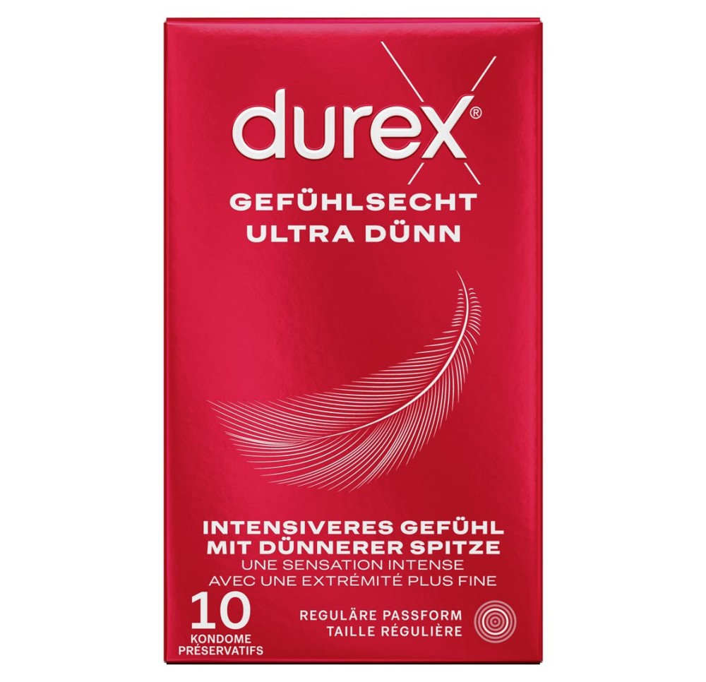 DUREX Gefühlsecht Ultra préservatif 10 pce