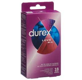 DUREX Love Mix préservatif 18 pce