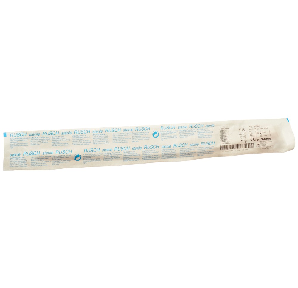 RÜSCH Gold sonde à ballonnet CH18 40cm 5-15ml sach