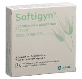 SOFTIGYN caps vag 100 mio U 6 pce