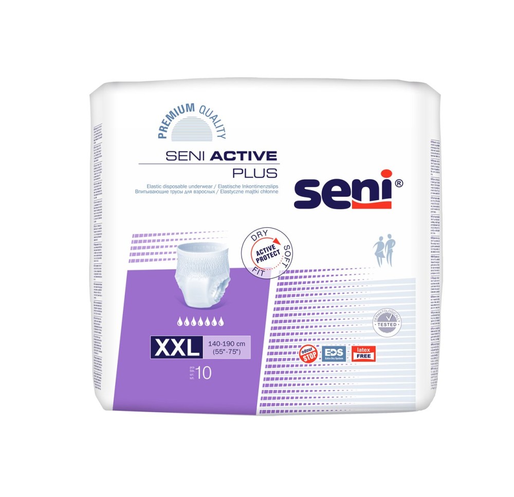 SENI Active Plus Pants XXL 10 pce