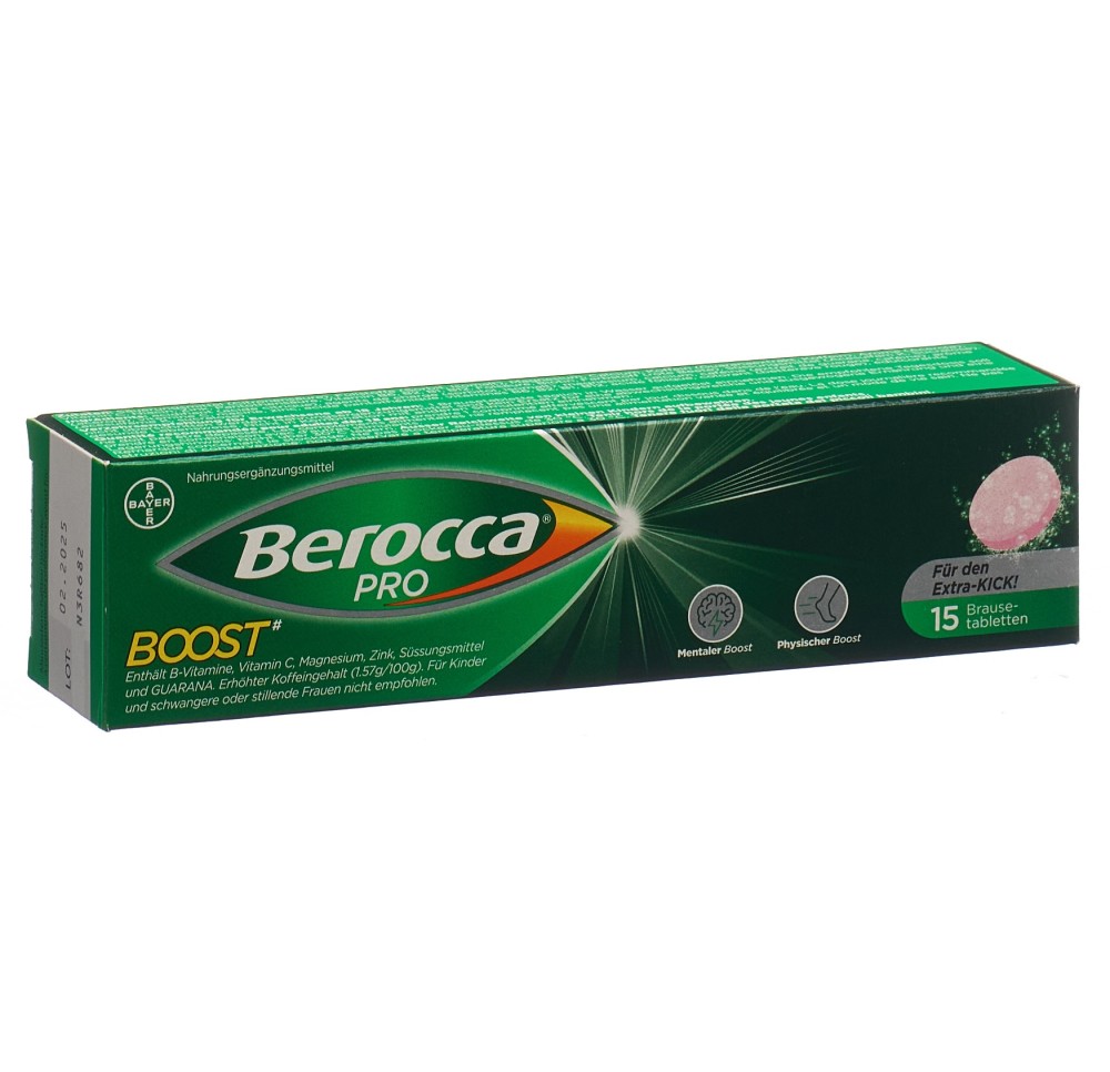 BEROCCA PRO Boost cpr eff 15 pce BEROCCA PRO Boost cpr eff 15 pce
