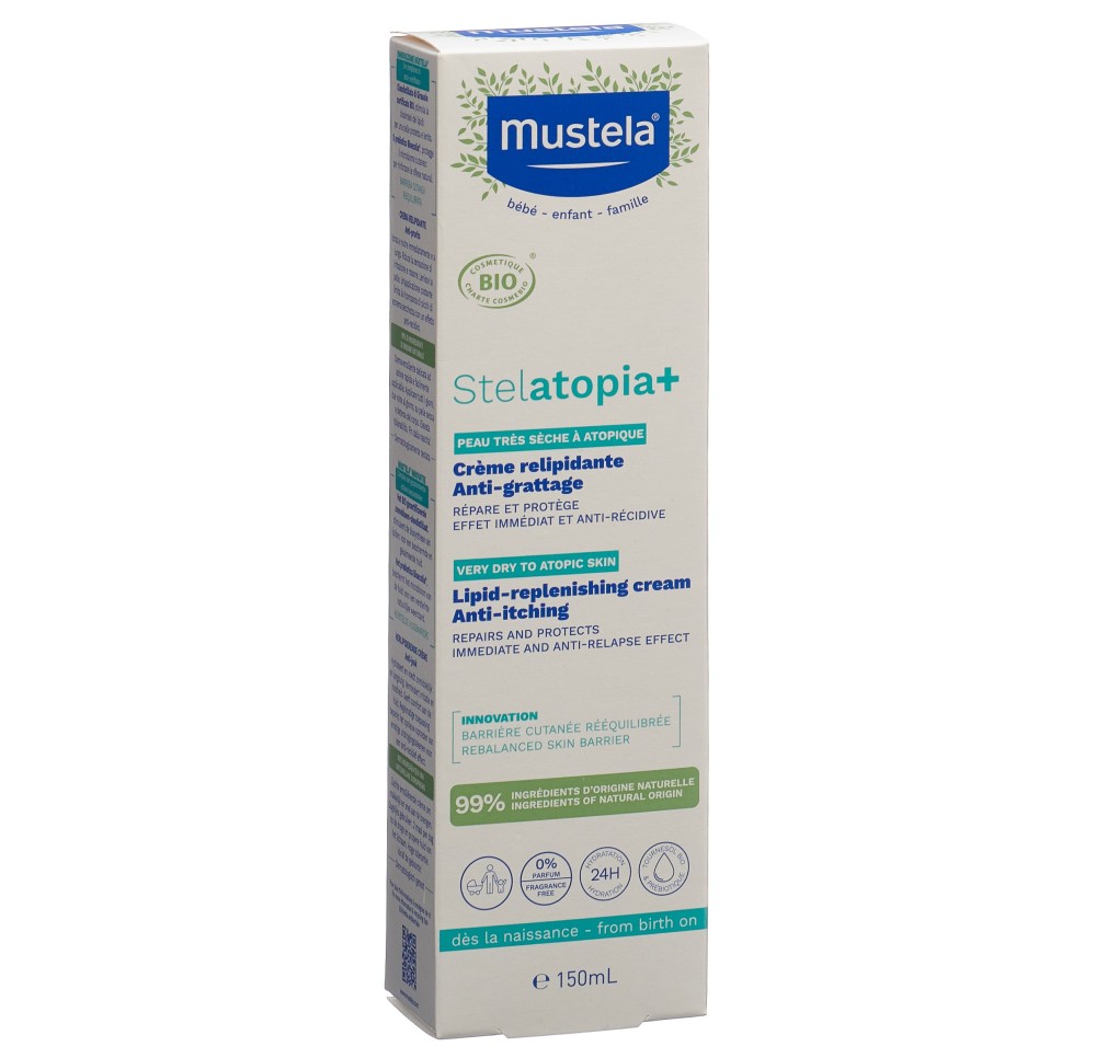 MUSTELA STELATOPIA Crème bio fl 150 ml