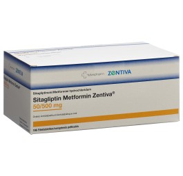 SITAGLIPTIN Metformin Zentiva 50/500mg 196 pce
