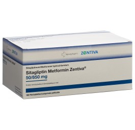 SITAGLIPTIN Metformin Zentiva 50/850mg 196 pce