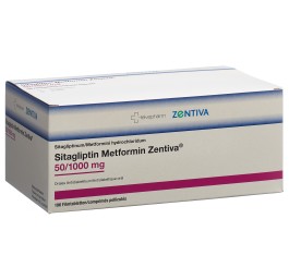 SITAGLIPTIN Metformin Zentiva 50/1000mg 196 pce