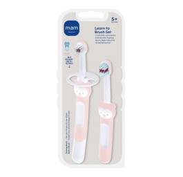 MAM Learn to Brush Set brosse à dents 5+m