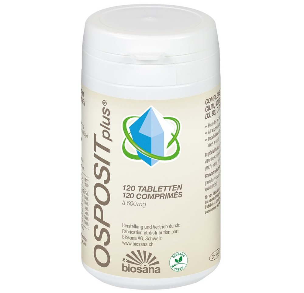 OSPOSIT PLUS minéraux/vitamines bte 120 pce OSPOSIT PLUS minéraux/vitamines bte 120 pce