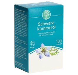 SWIDRO Huile de nigelle caps 100 pce