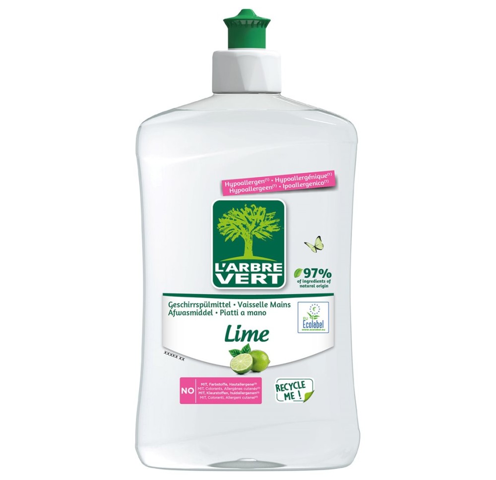 L'ARBRE VERT liquide vaisselle citr vert fl 500 ml