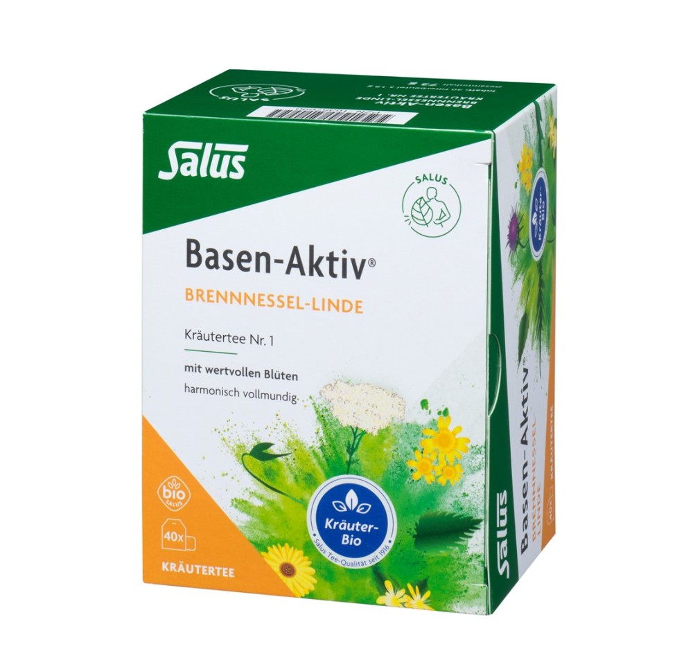 SALUS Basi-Actif no 1 tis aux herbes bio 40 pce