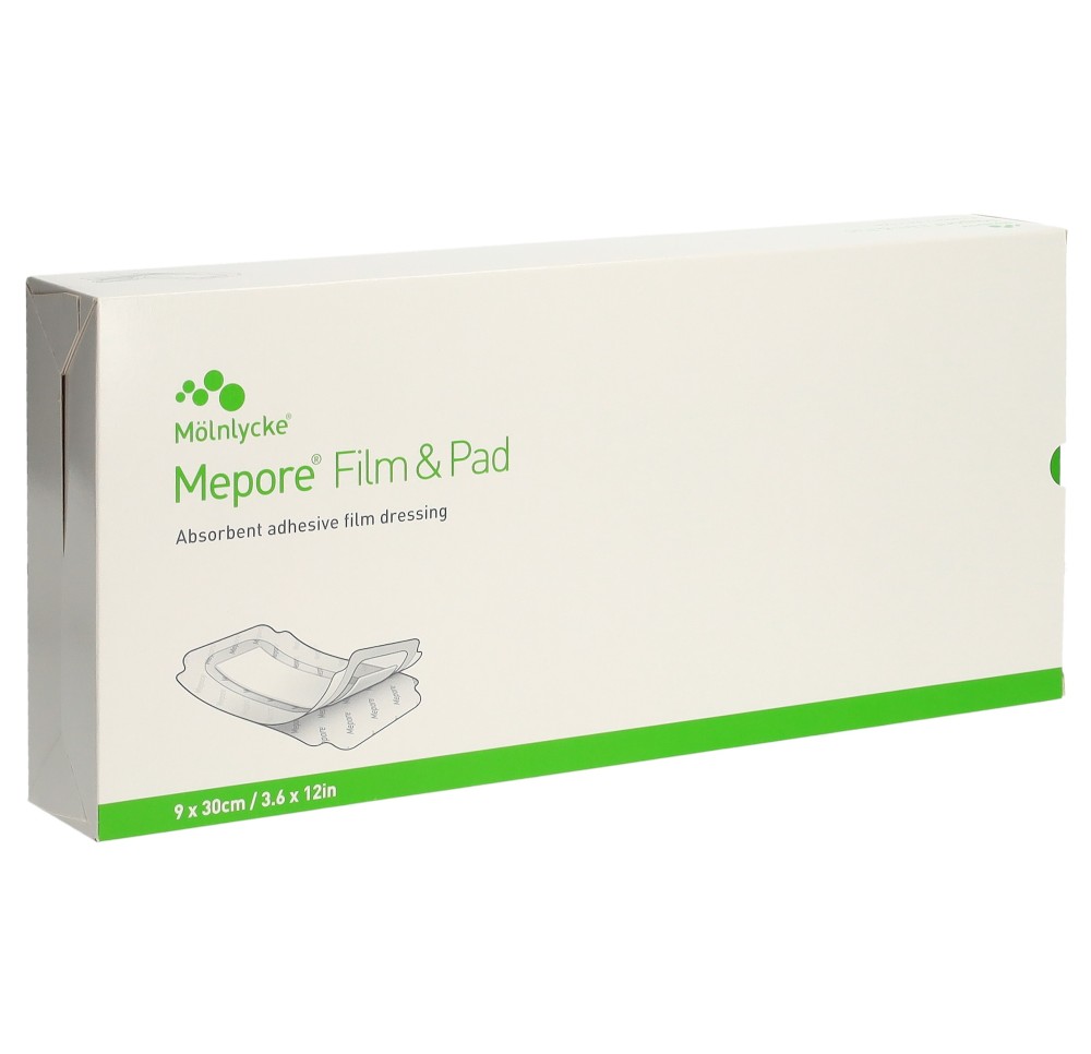 MEPORE Film & Pad 9x30cm (nouv) 25 pce MEPORE Film & Pad 9x30cm (nouv) 25 pce