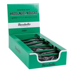 BAREBELLS Barre protéinée Hazelnut Noug 12 x 55 g