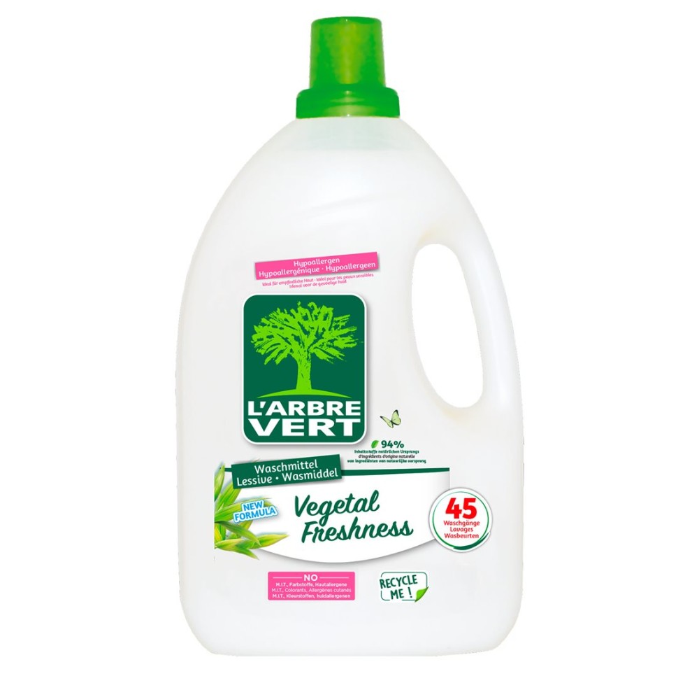 L'ARBRE VERT lessive liq éco vege fresh 2.025 lt