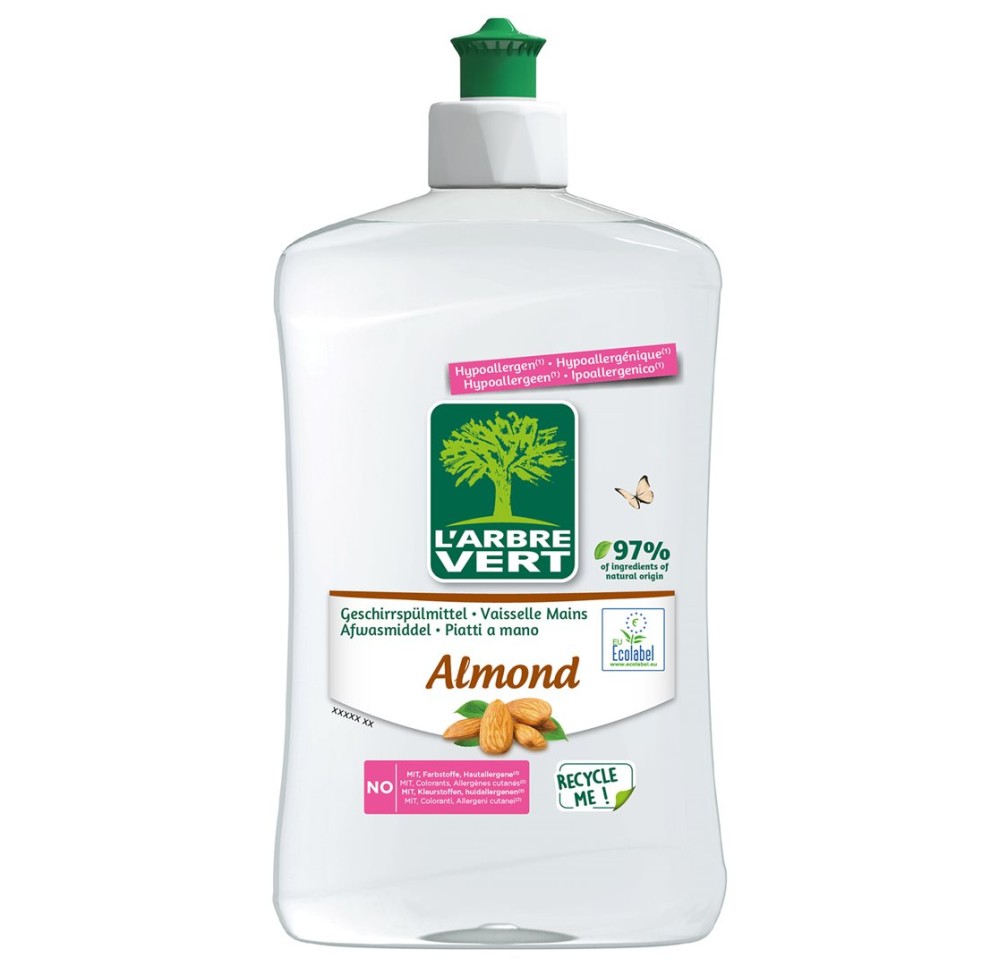 L'ARBRE VERT liq vaisselle éco amande fl 500 ml