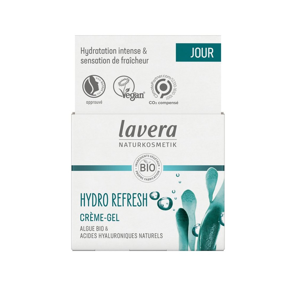 LAVERA Hydro Refresh crème-gel bte 50 ml