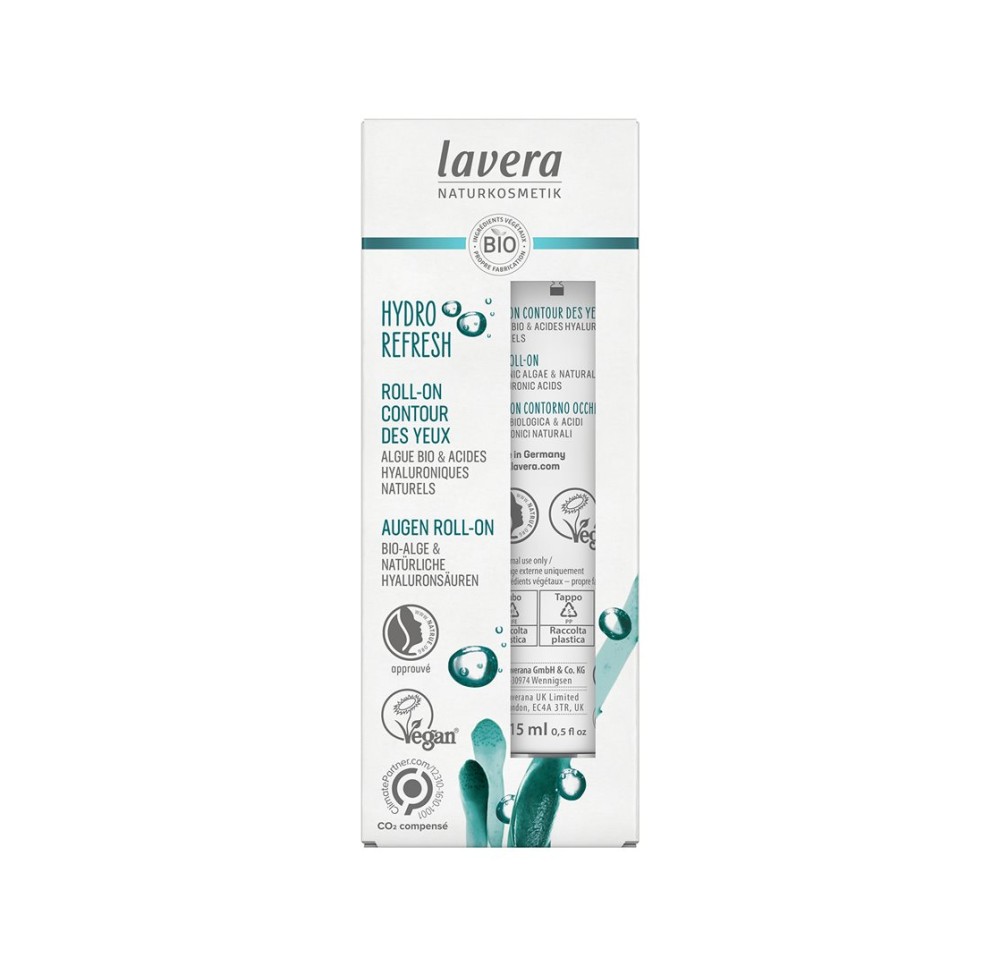 LAVERA Hydro Refresh roll-on cont yeux 15 ml