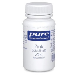 PURE Zinc caps 15 mg bte 60 pce