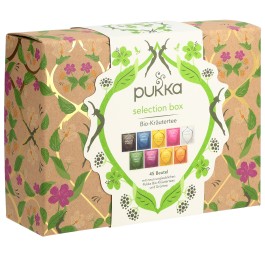 PUKKA Selection Box thé bio all sach 45 pce