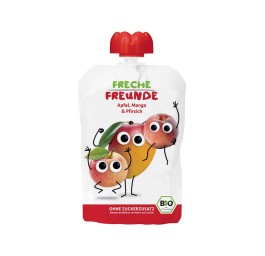 FRECHE FREUNDE compote pomme mangue pêche 100 g