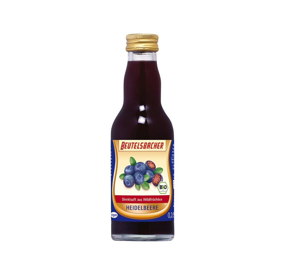 BEUTELSBACHER jus de myrtille pur fl 200 ml BEUTELSBACHER jus de myrtille pur fl 200 ml