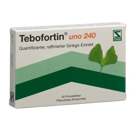 TEBOFORTIN uno cpr pell 240 mg 40 pce